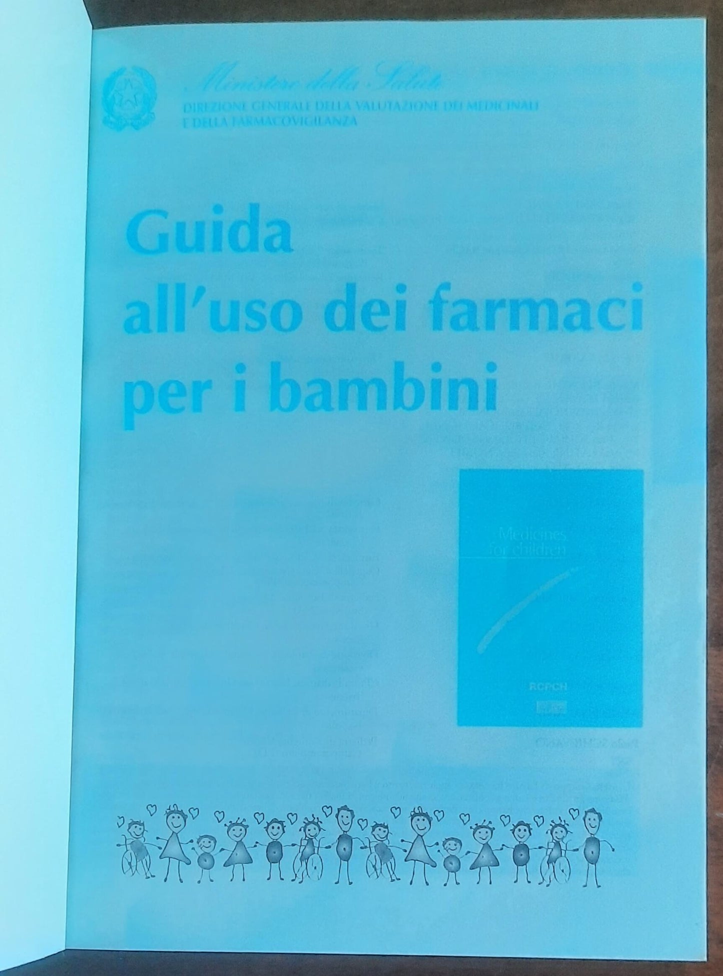 Guida all’uso dei farmaci per i bambini - Ministero Della Salute