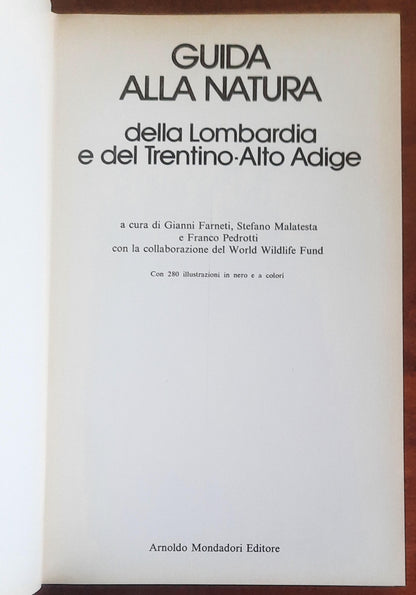 Guida alla natura della Lombardia e del Trentino-Alto Adige - Mondadori