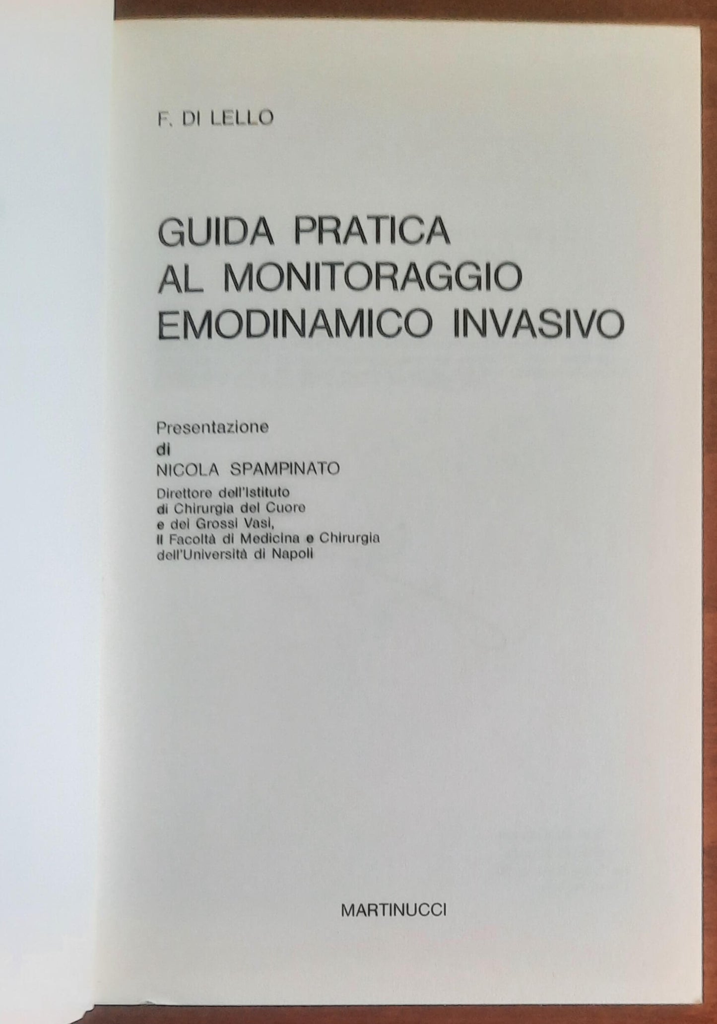 Guida pratica al monitoraggio emodinamico invasivo