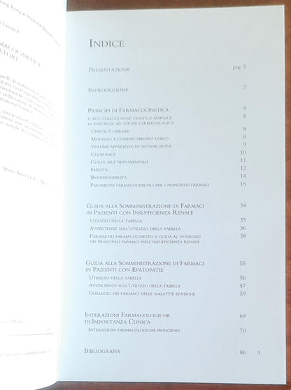 Guida tascabile di farmacocinetica per anestesisti-rianimatori