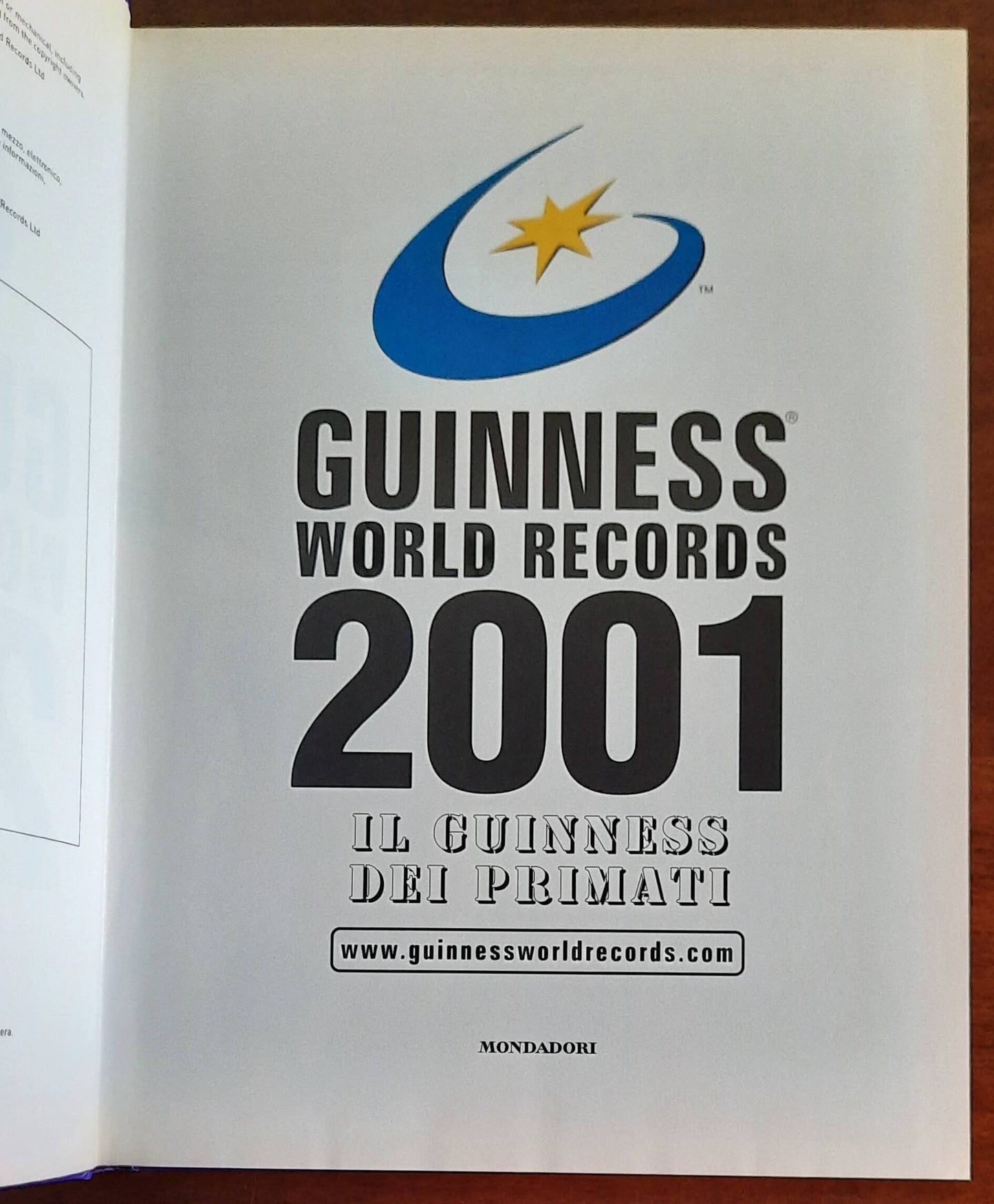 Guinness World Records 2001. Il Guinness dei primati