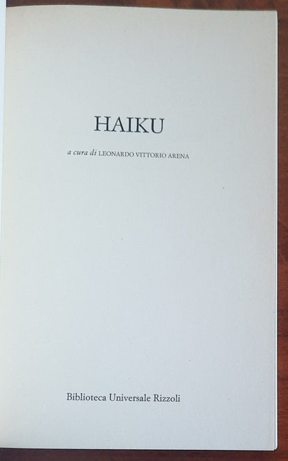 Haiku. Ducento haiku dei più rappresentativi poeti giapponesi