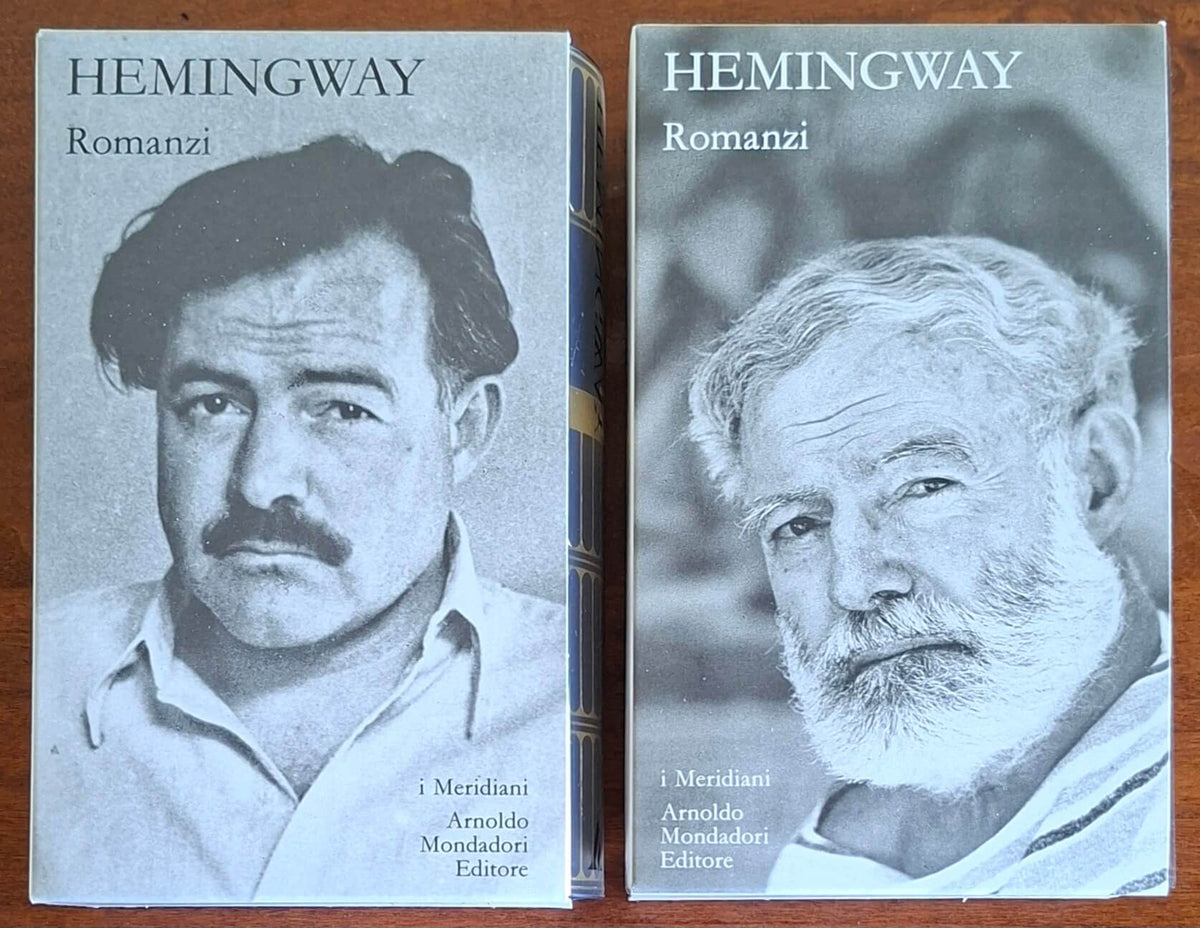 Hemingway: Romanzi - 2 vol. - Mondadori