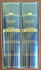 Hemingway: Romanzi - 2 vol. - Mondadori