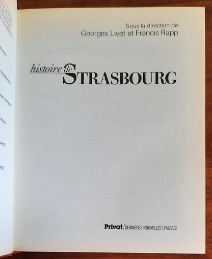 Histoire de Strasbourg