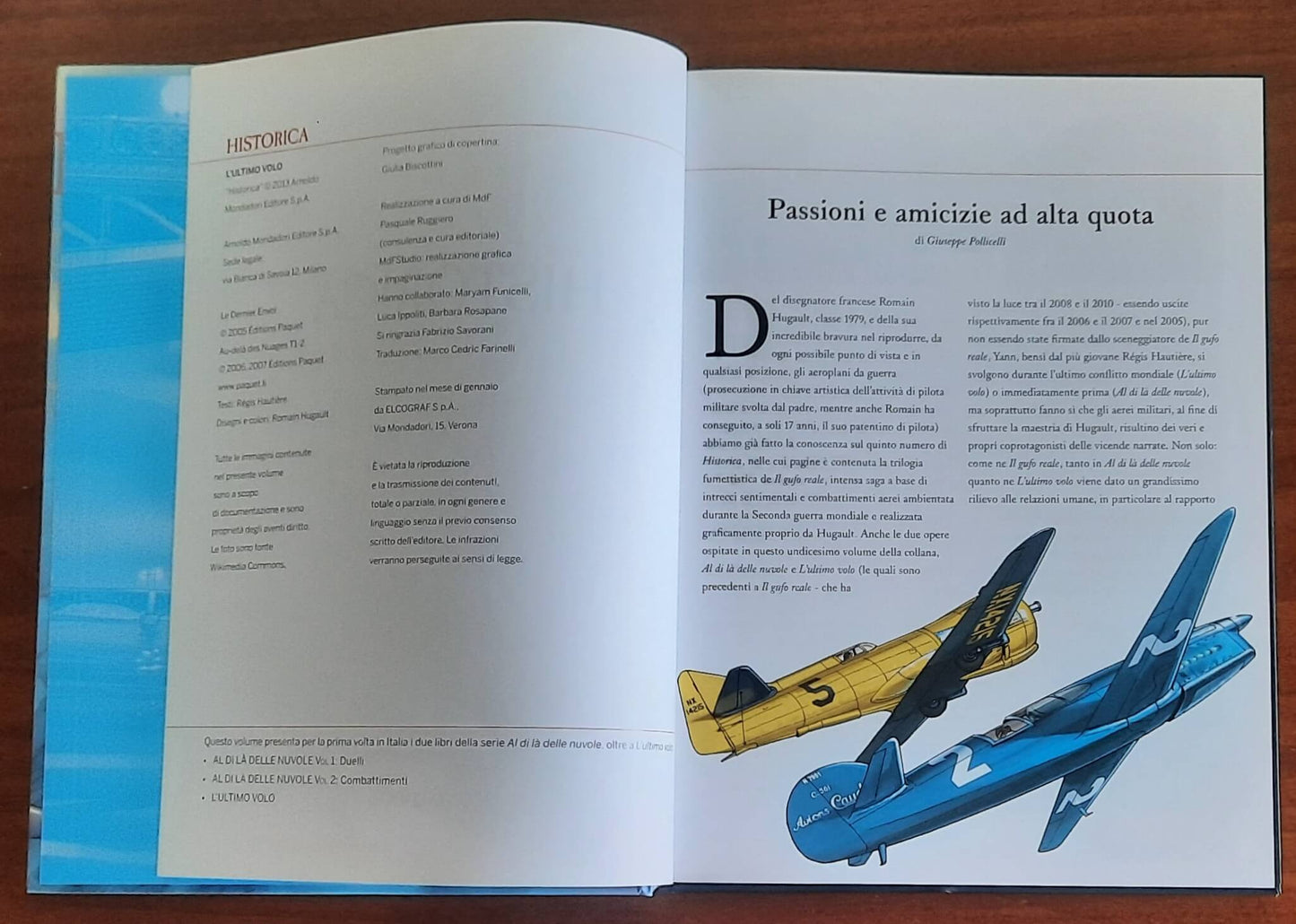 Historica. L'ultimo volo. Sfida oltre le nuvole - vol. 11 - Mondadori