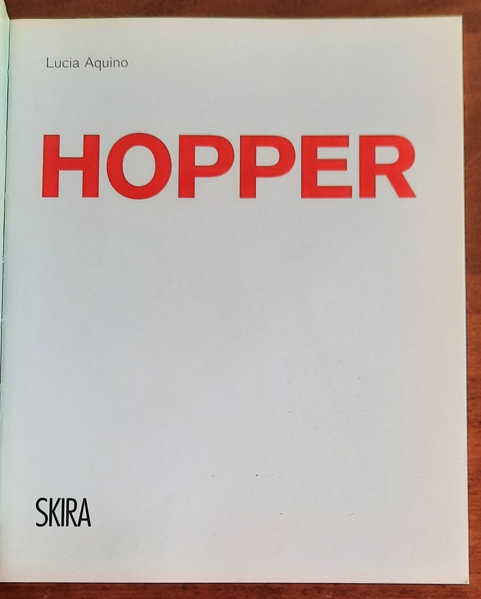 Hopper - Skira (Mini Art books) - 2009