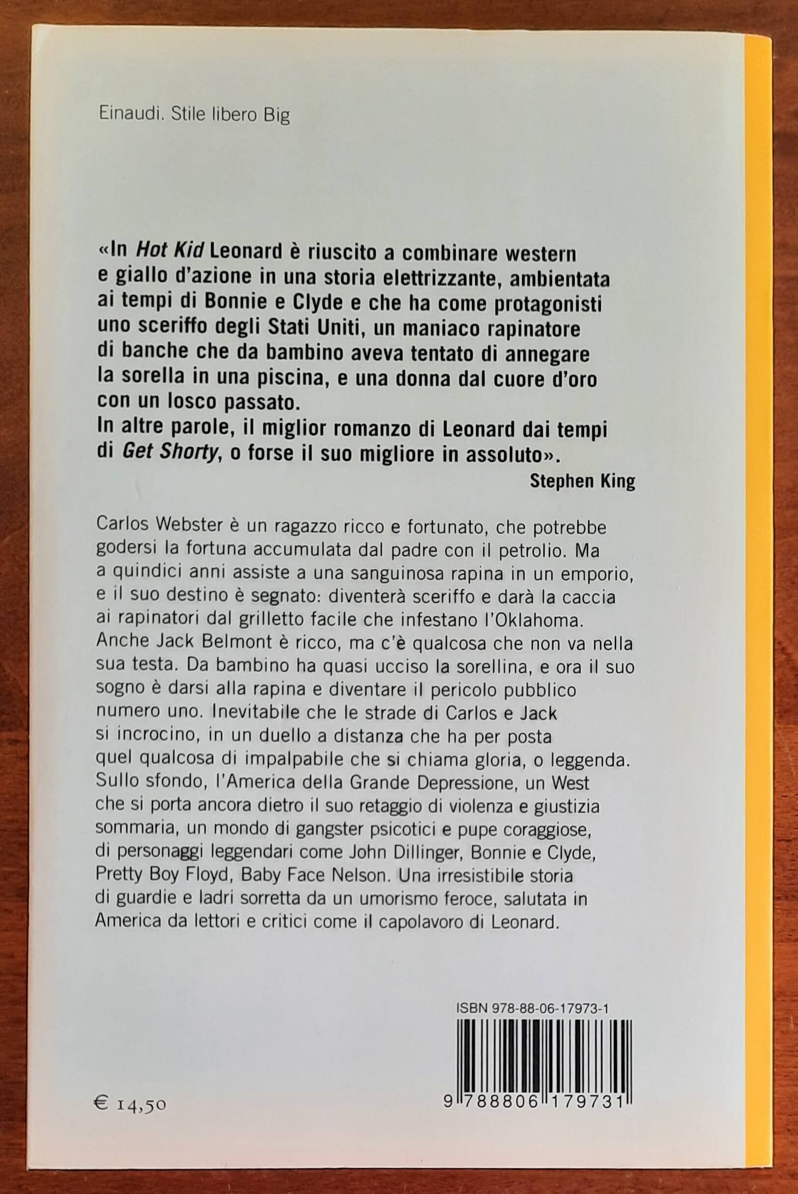 Hot Kid - di Elmore Leonard - Einaudi