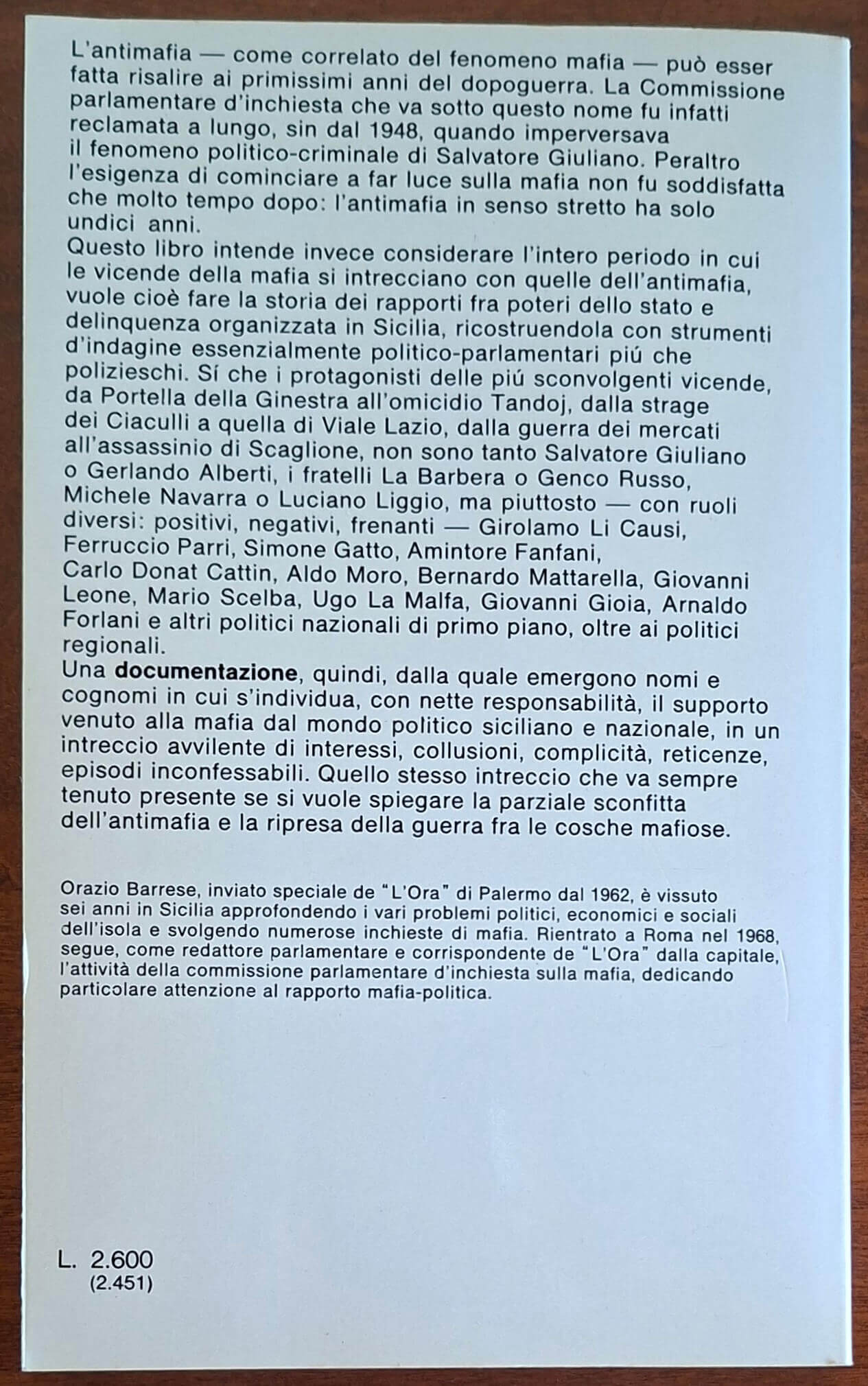 I Complici. Gli anni dell'antimafia - Orazio Barrese - Feltrinelli
