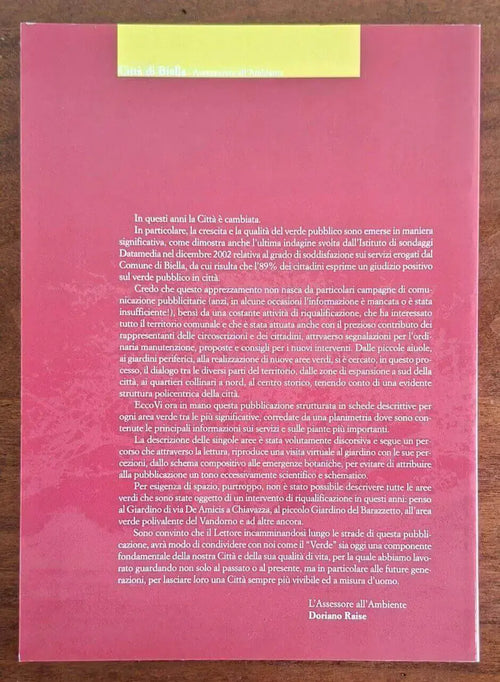 I Giardini di Biella - Eventi & Progetti Editore