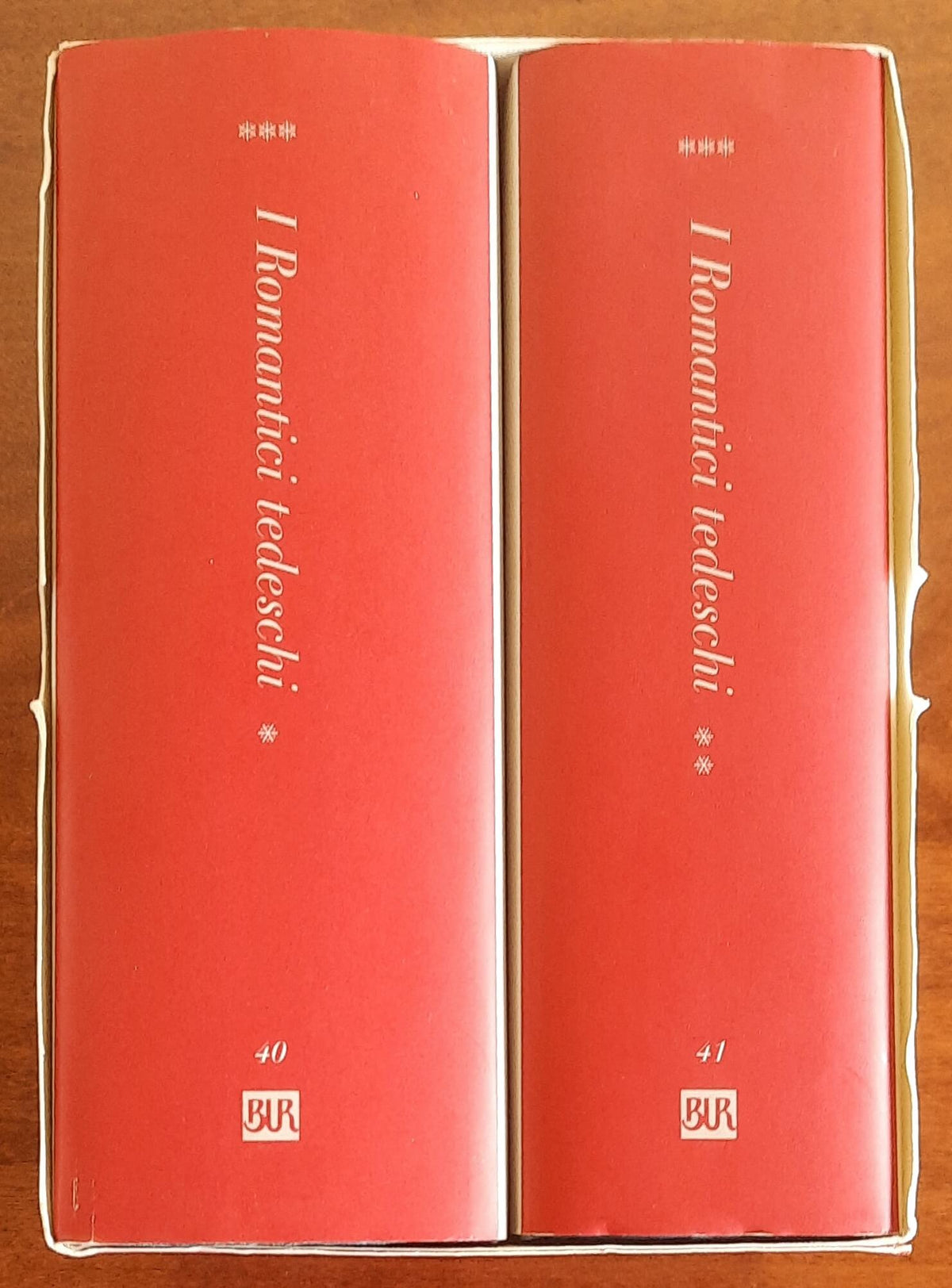 I Romantici tedeschi - in due vol. (Narrativa + Narrativa e Lirica) - B.U.R.