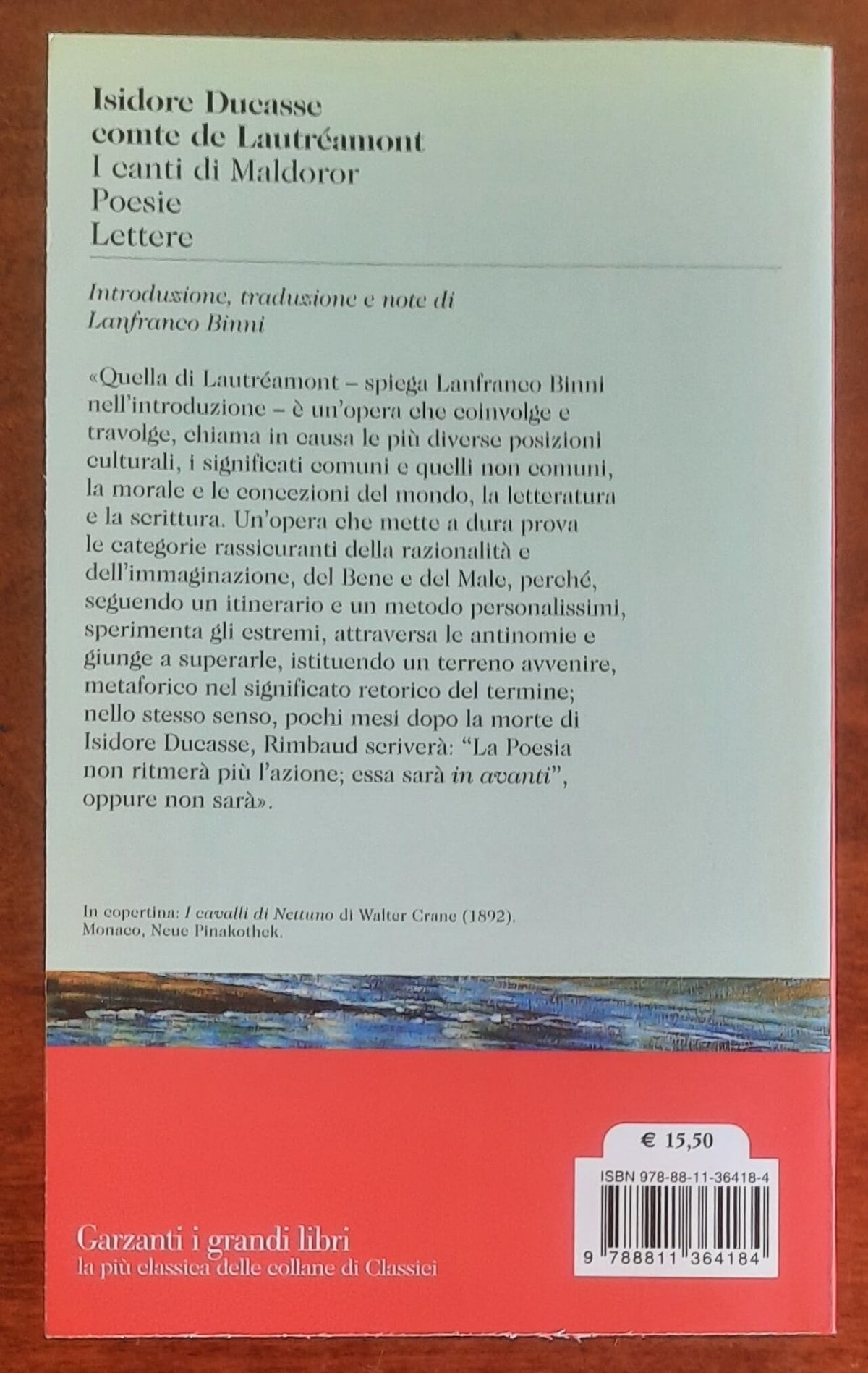 I canti di Maldoror. Poesie. Lettere. Con testo francese a fronte