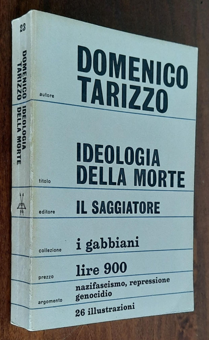 Ideologia della morte - Il Saggiatore - Libreria Biellese