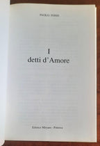 I detti d’Amore - di Paolo Ferri