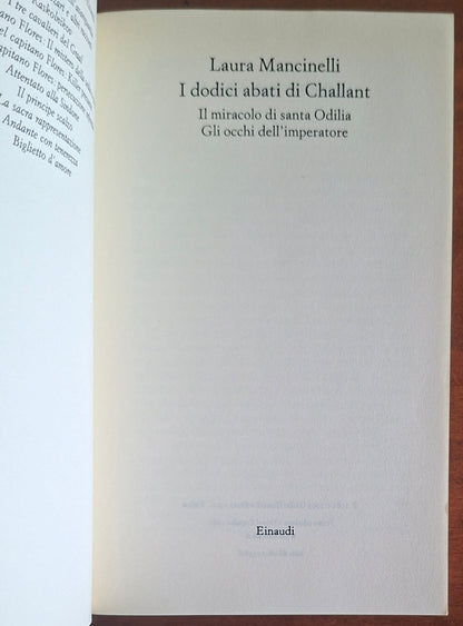 I dodici abati di Challant - Il miracolo di santa Odilia - Gli occhi dell'imperatore