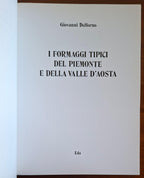 I formaggi tipici del Piemonte e della Valle d'Aosta