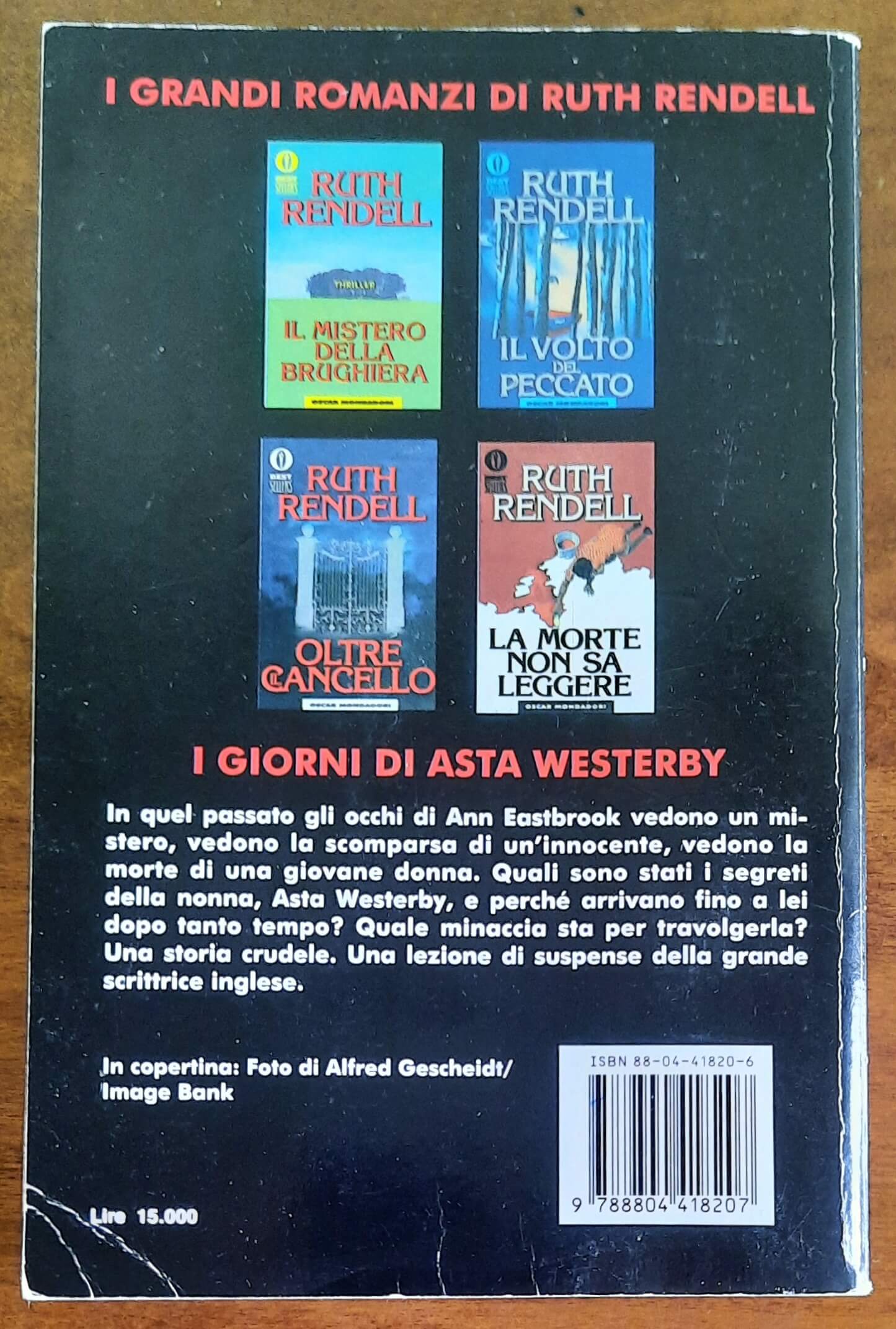 I giorni di Asta Westerby - di Ruth Rendell - Mondadori Oscar