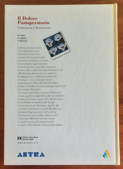 Il Dolore Postoperatorio. Valutazione e trattamento