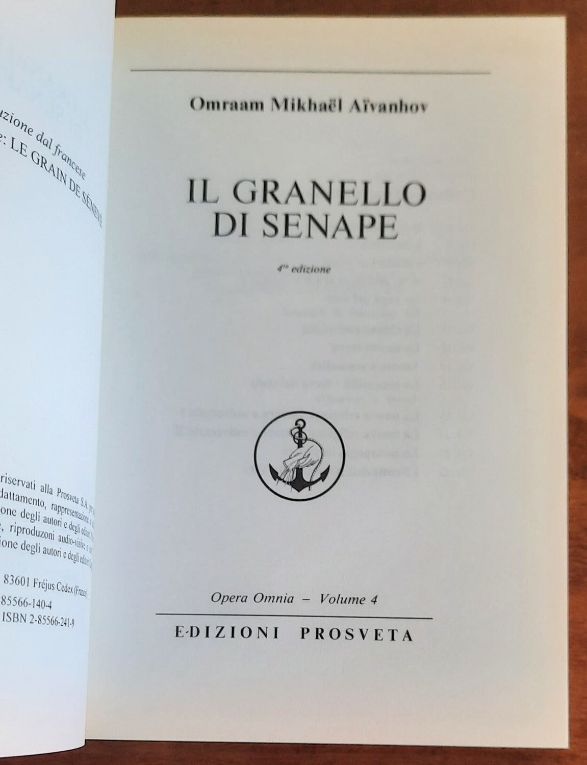 Il Granello di Senape - Edizioni Prosveta