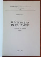 Il Medio Evo in Canavese. Aspetti di vita popolare - vol. 01 - Piero Venesia