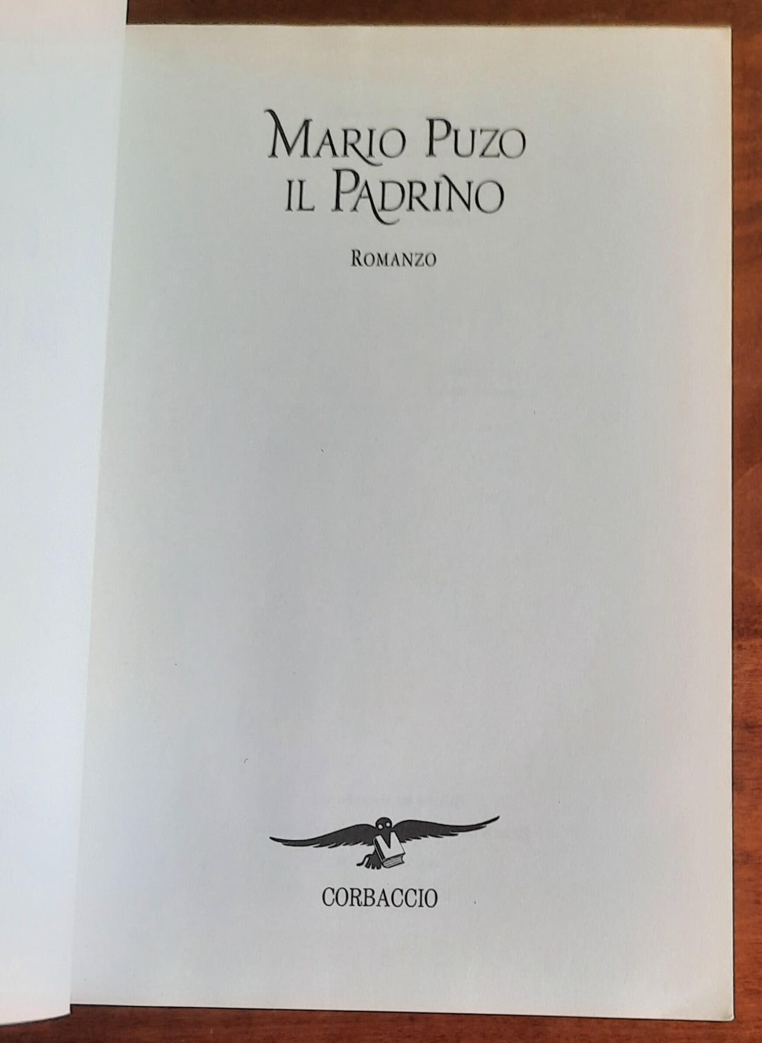 Il Padrino - di Mario Puzo - Corbaccio