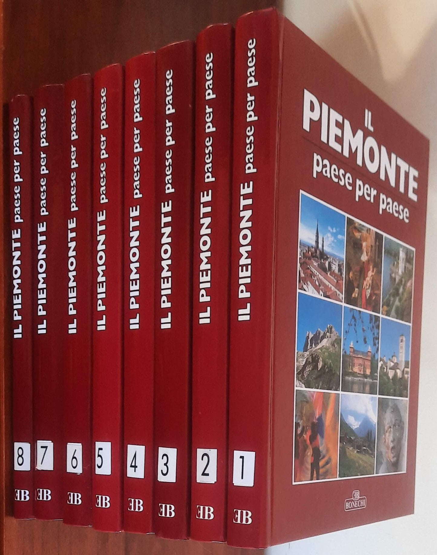 Il Piemonte paese per paese - 8 vol. - Casa Editrice Bonechi