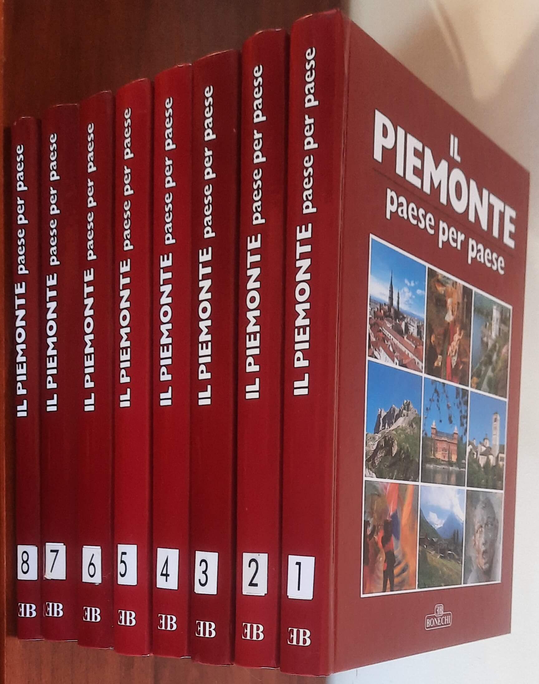 Il Piemonte paese per paese - 8 vol. - Casa Editrice Bonechi
