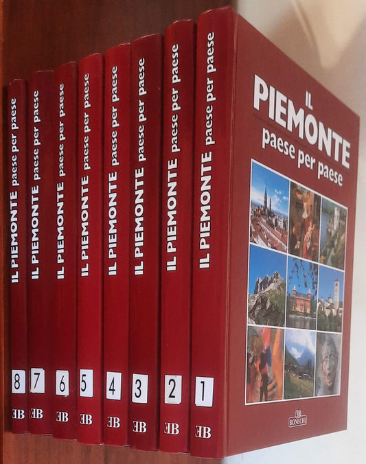 Il Piemonte paese per paese - 8 vol. - Casa Editrice Bonechi