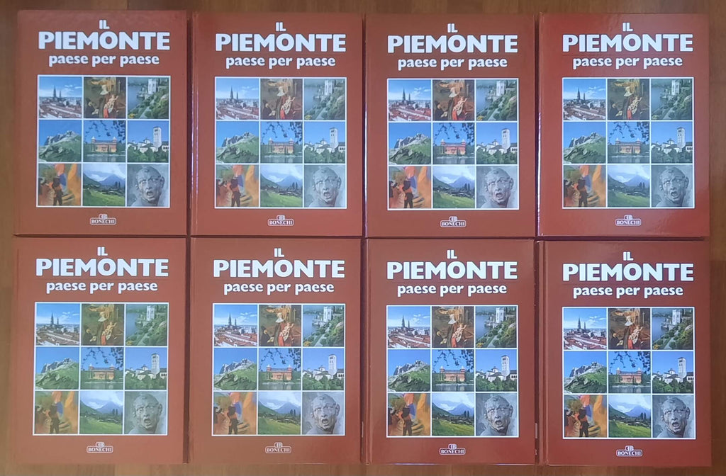 Il Piemonte paese per paese - 8 vol. - Casa Editrice Bonechi