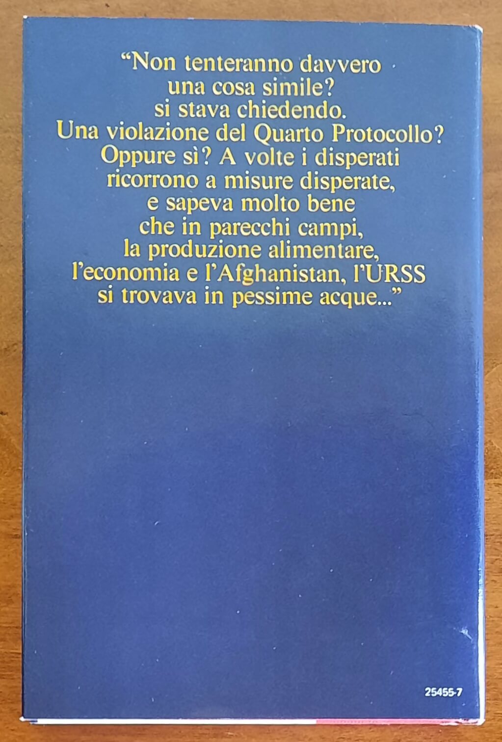 Il Quarto Protocollo - di Frederick Forsyth - Mondadori