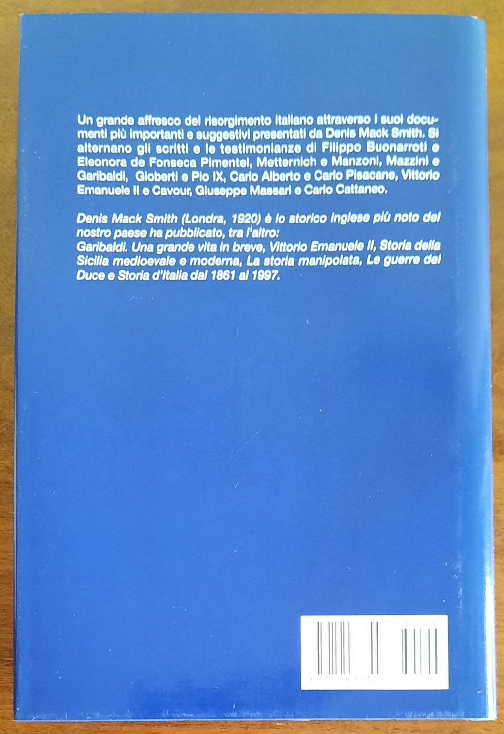 Il Risorgimento italiano - di Denis Mack Smith - Biblioteca Storica