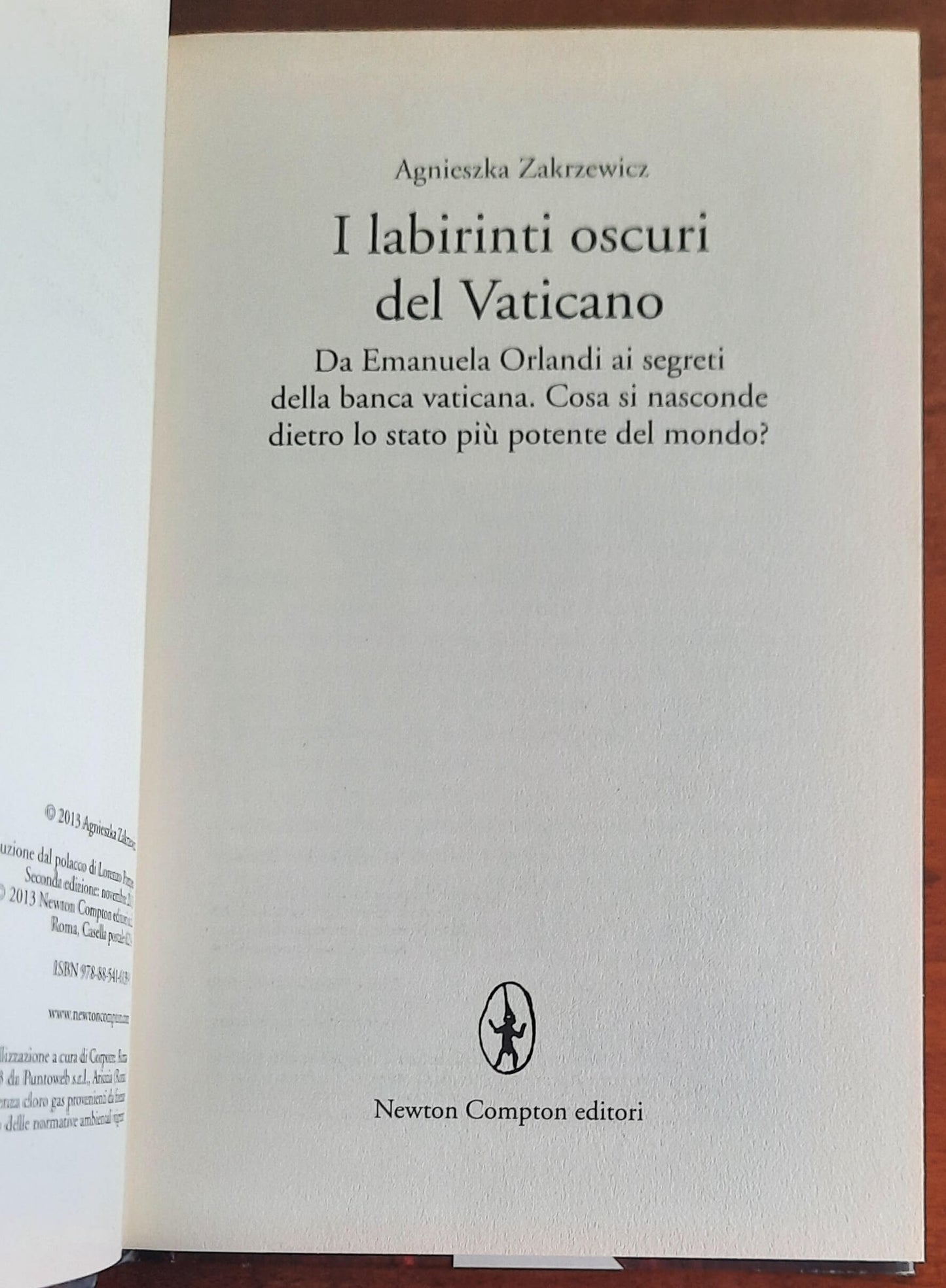 I labirinti oscuri del Vaticano. Da Emanuela Orlandi ai segreti della banca vaticana