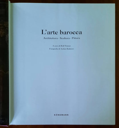Il barocco. Architettura - Scultura - Pittura - Konemann