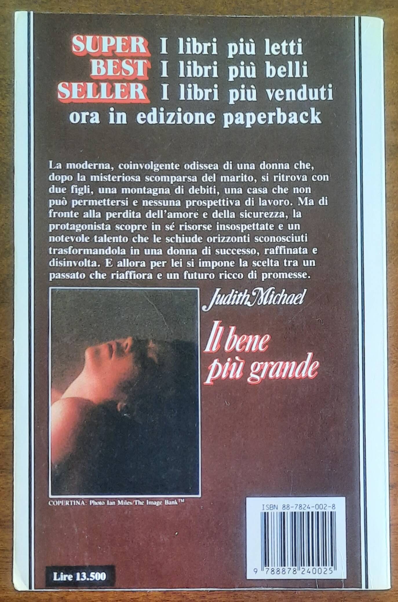 Il bene più grande - di Judith Michael - Sperling Paperback