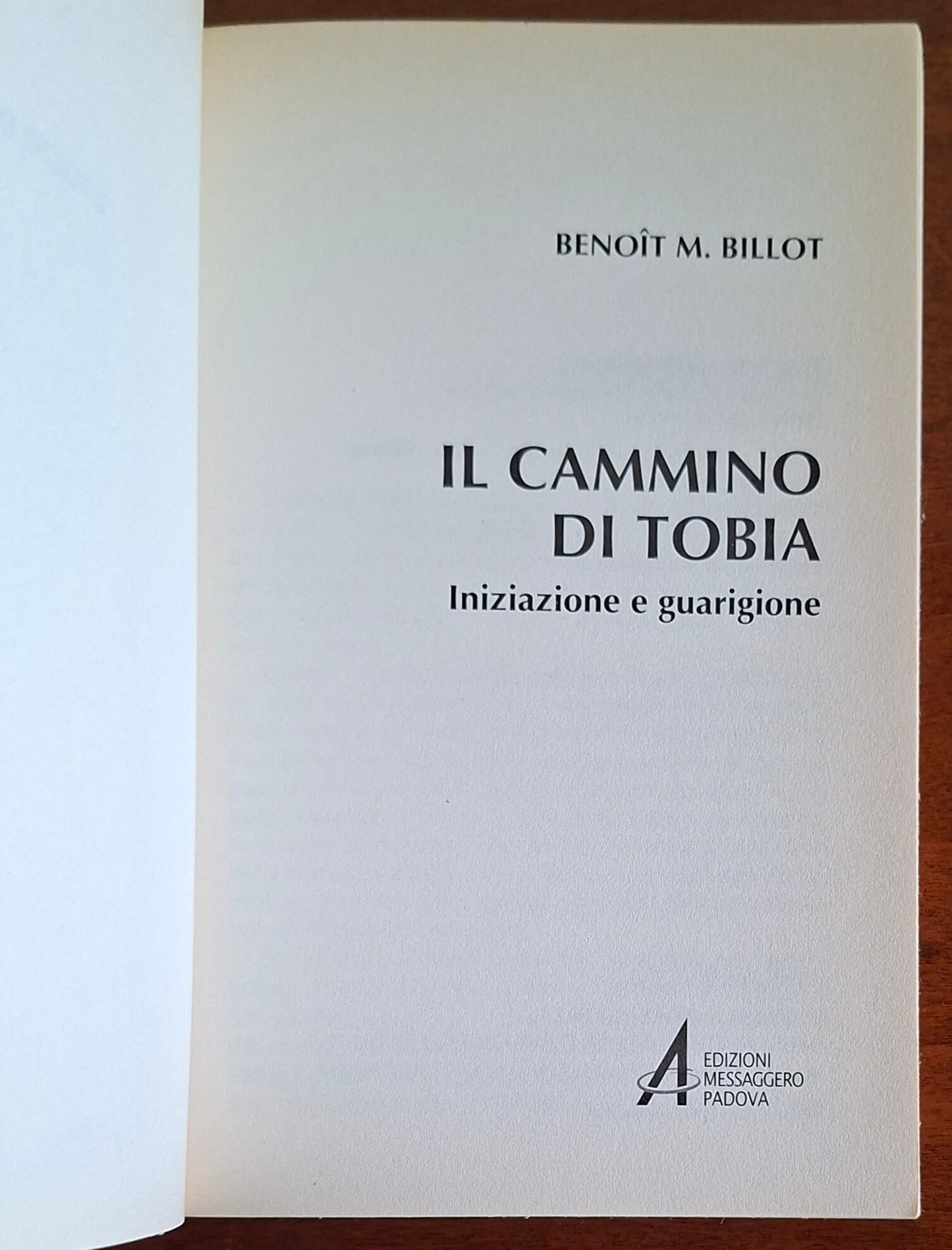 Il cammino di Tobia. Iniziazione e guarigione - Benoit M. Billot