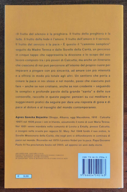 Il cammino semplice - di Madre Teresa Di Calcutta - Mondadori Oscar