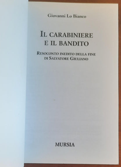 Il carabiniere e il bandito. Resoconto inedito della fine di Salvatore Giuliano