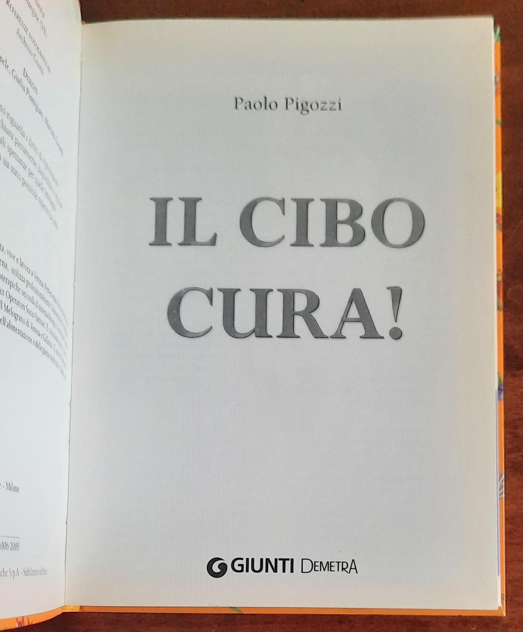 Il cibo cura! - Giunti Demetra
