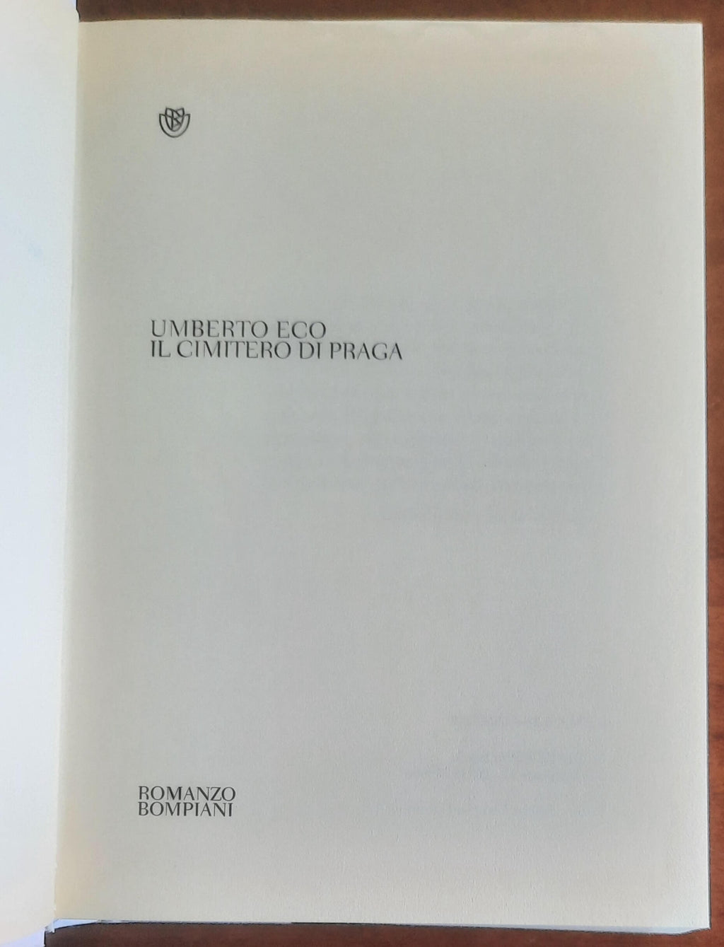 Il cimitero di Praga - Umberto Eco