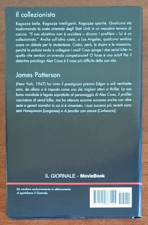 Il collezionista - di James Patterson - Il Giornale (MovieBook)