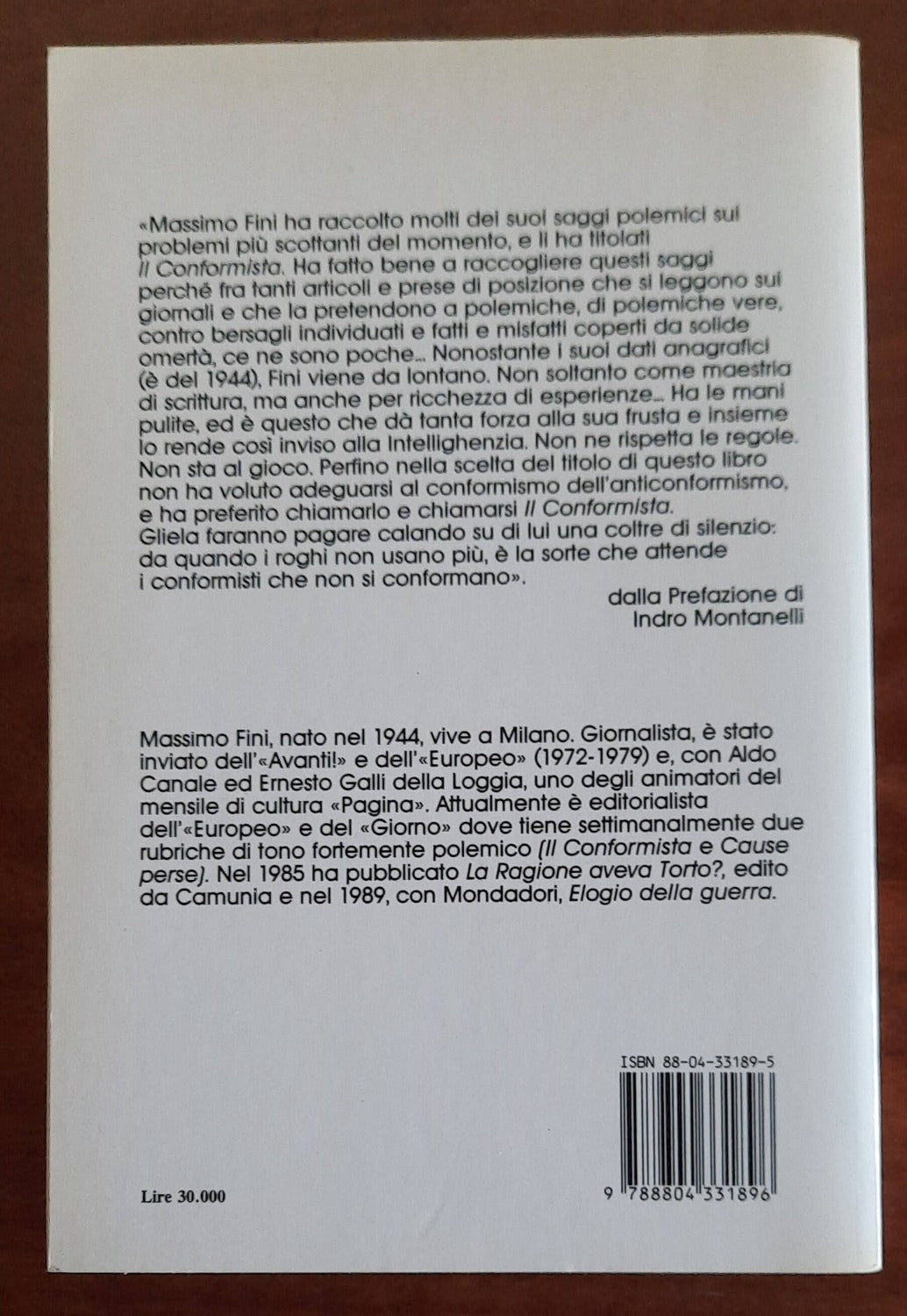 Il conformista. Contro l’anticonformismo di massa opinioni che fanno scandalo - Libreria Biellese