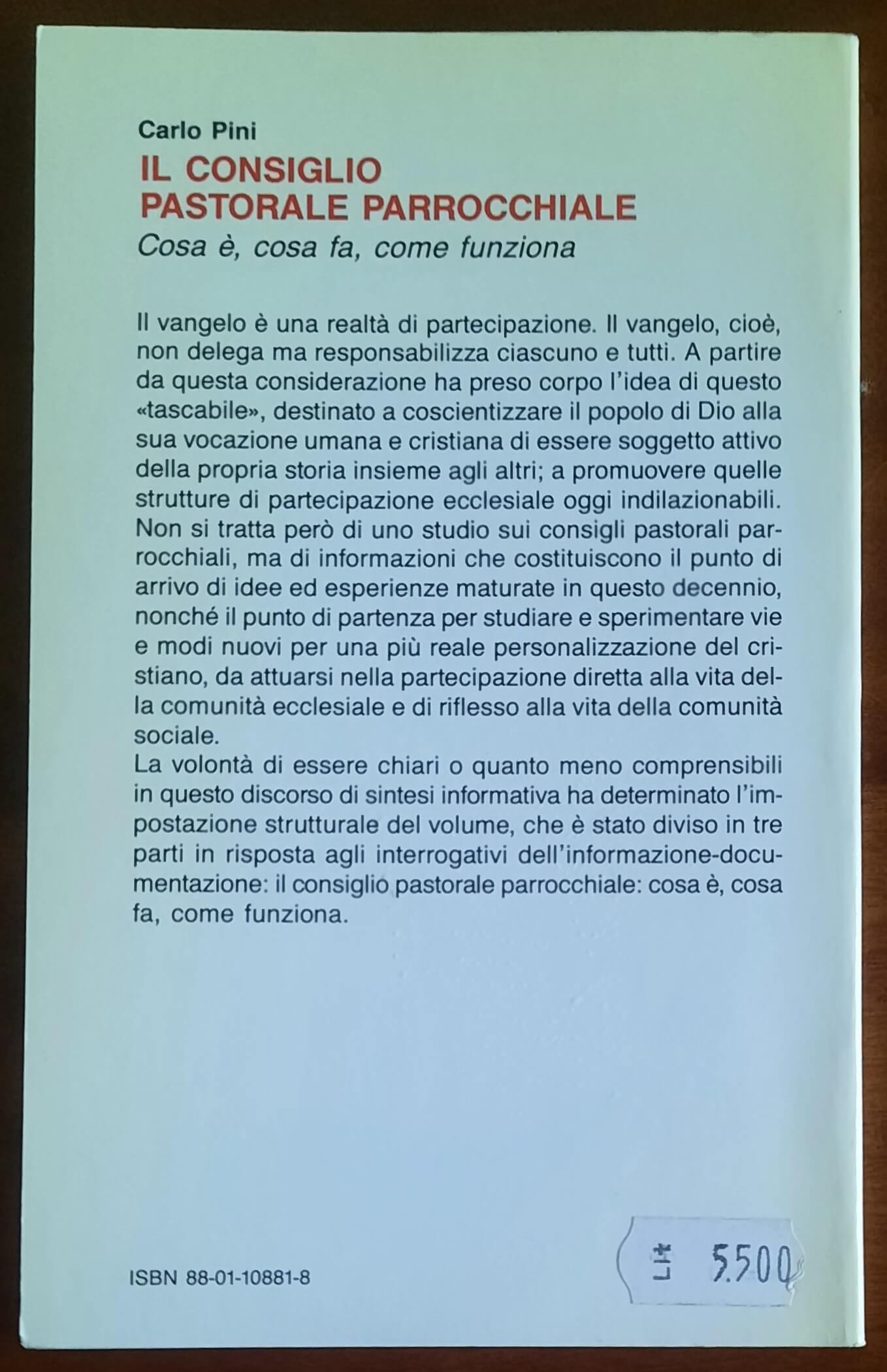 Il consiglio pastorale parrocchiale. Cosa è, cosa fa, come funziona