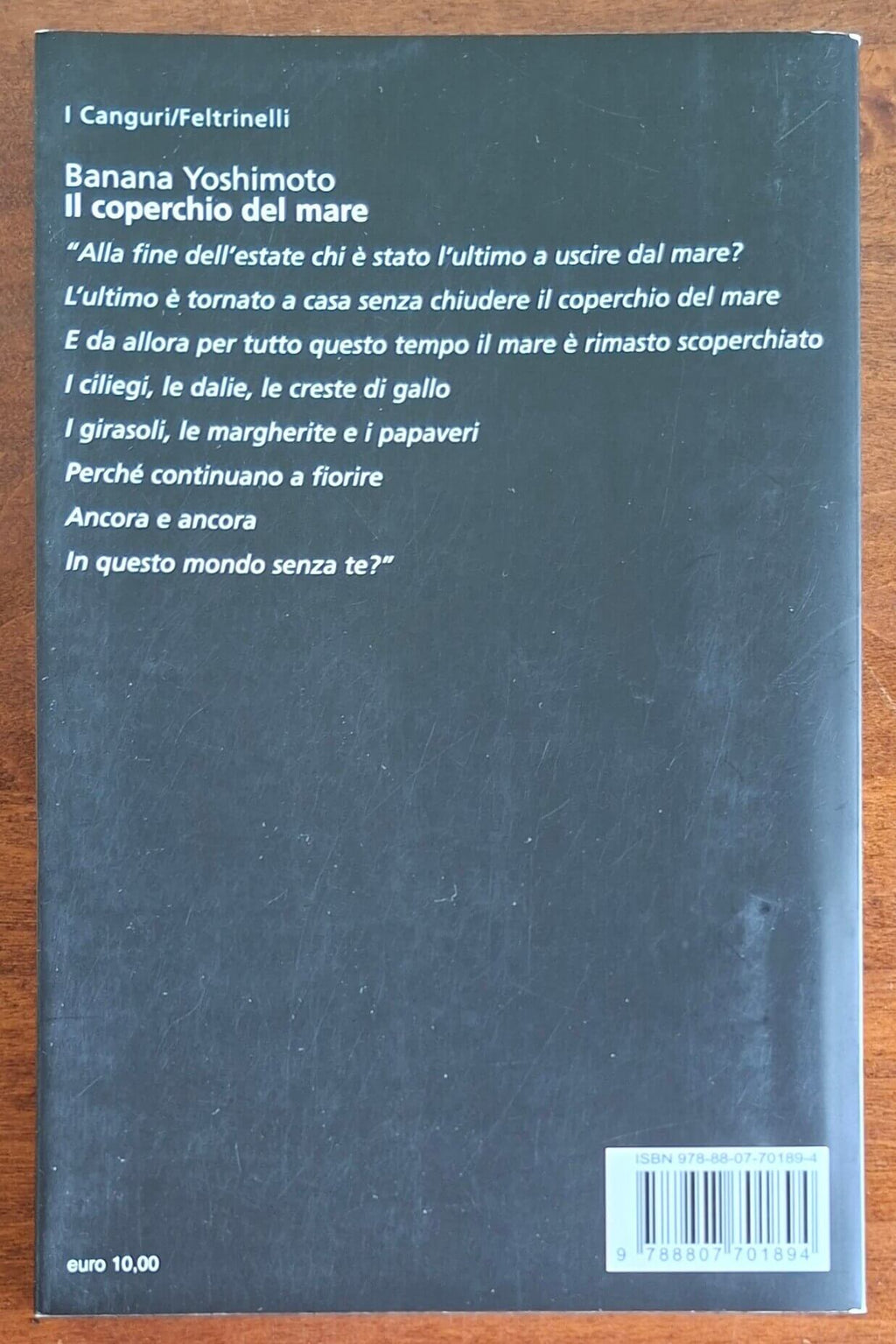 Il coperchio del mare - Banana Yoshimoto - Feltrinelli