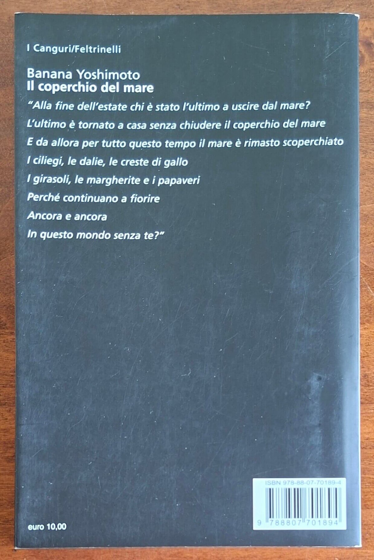 Il coperchio del mare - Banana Yoshimoto - Feltrinelli