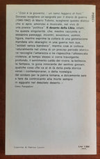 Il deserto della Libia. Una generazione mandata allo sbaraglio in una guerra non sua