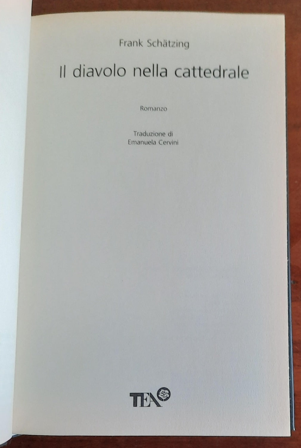 Il diavolo nella cattedrale - Tea - 2019 - Libreria Biellese