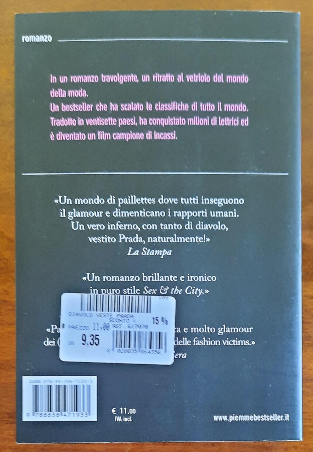 Il diavolo veste Prada - di Lauren Weisberger