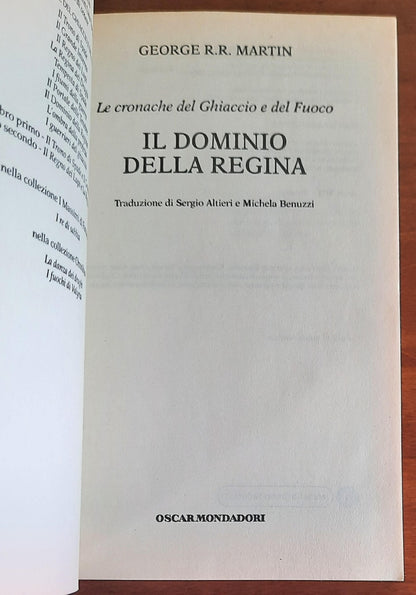 Il dominio della Regina. Le Cronache del ghiaccio e del fuoco ( vol. 8 )