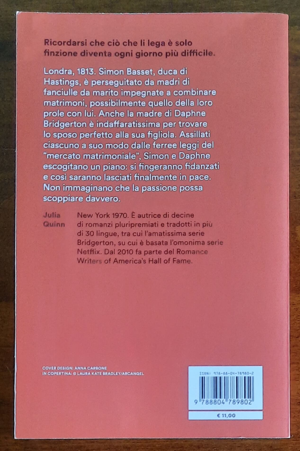 Il duca e io. Serie Bridgerton vol. 1 - di Julia Quinn