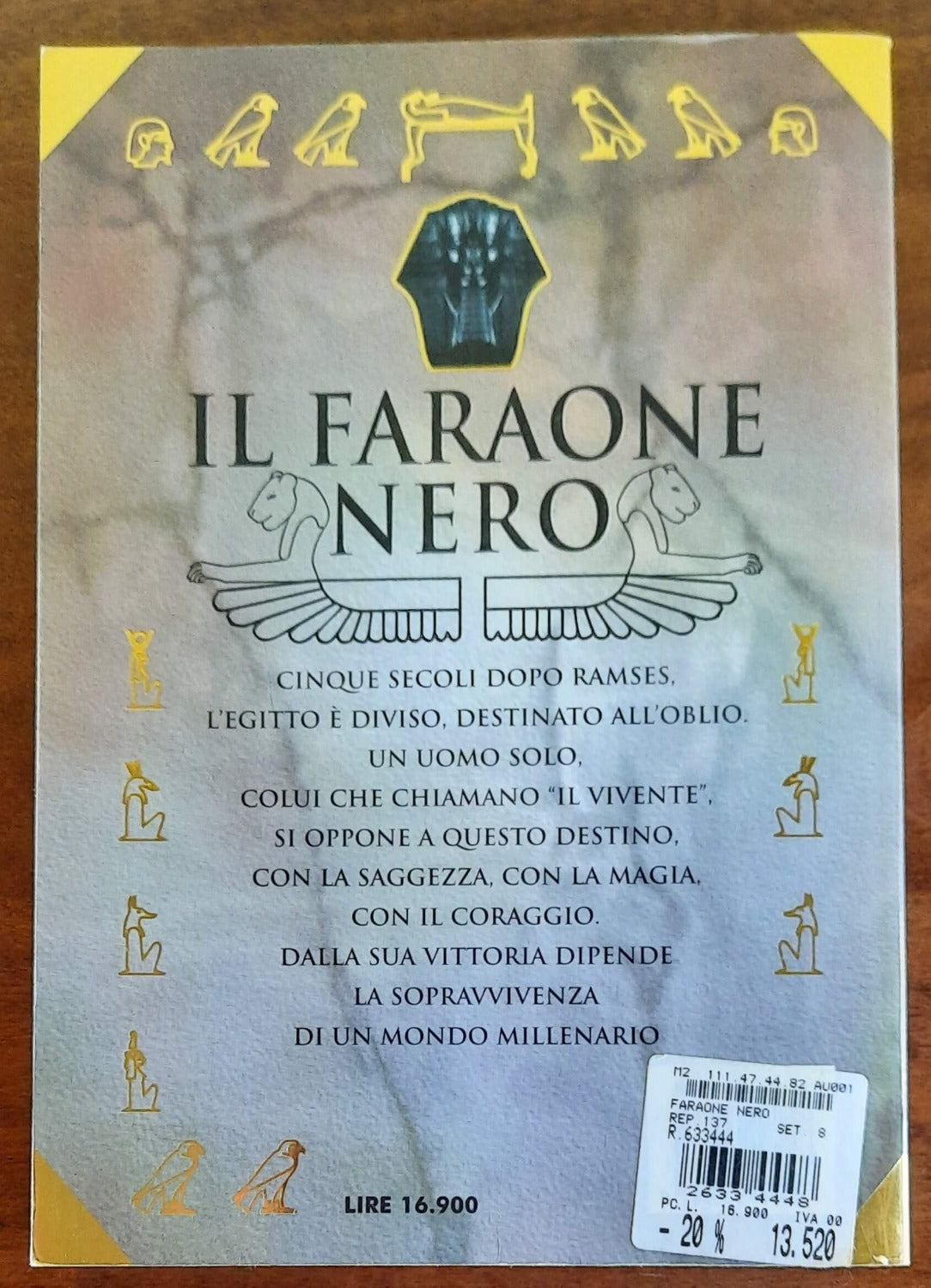 Il faraone nero - di Christian Jacq - Mondadori